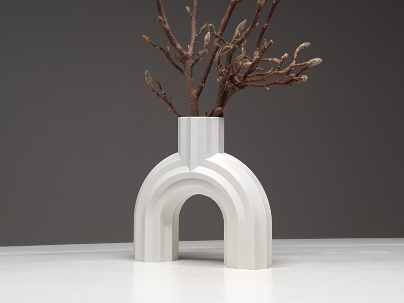 Modern Vase - 3D printed in Canada by UMore3D