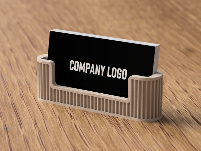 Business Card Holder - 3D printed in Canada by UMore3D