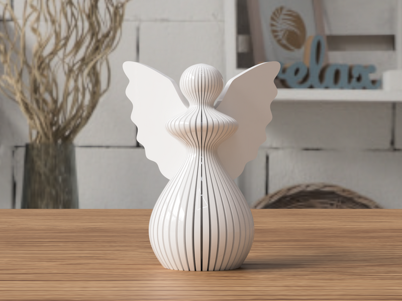 Angel (hangable) - 3D printed in Canada by UMore3D
