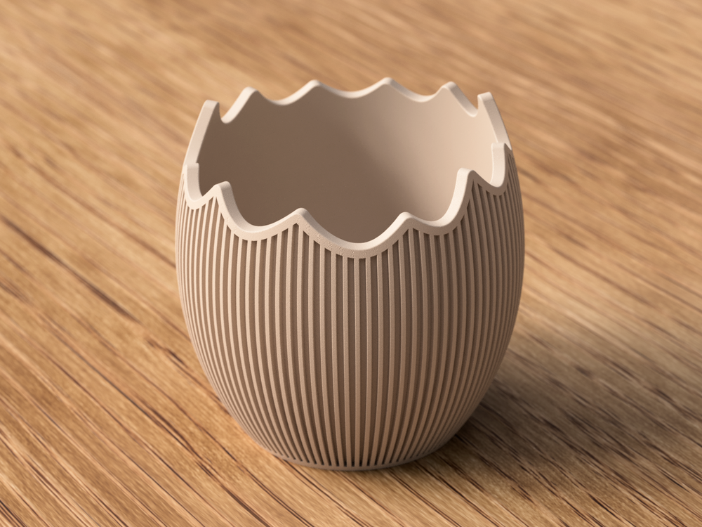 Easter Egg Bowl - 3D printed in Canada by UMore3D