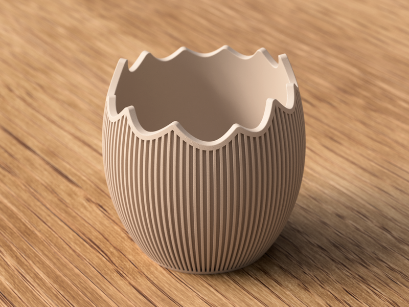 Easter Egg Bowl - 3D printed in Canada by UMore3D