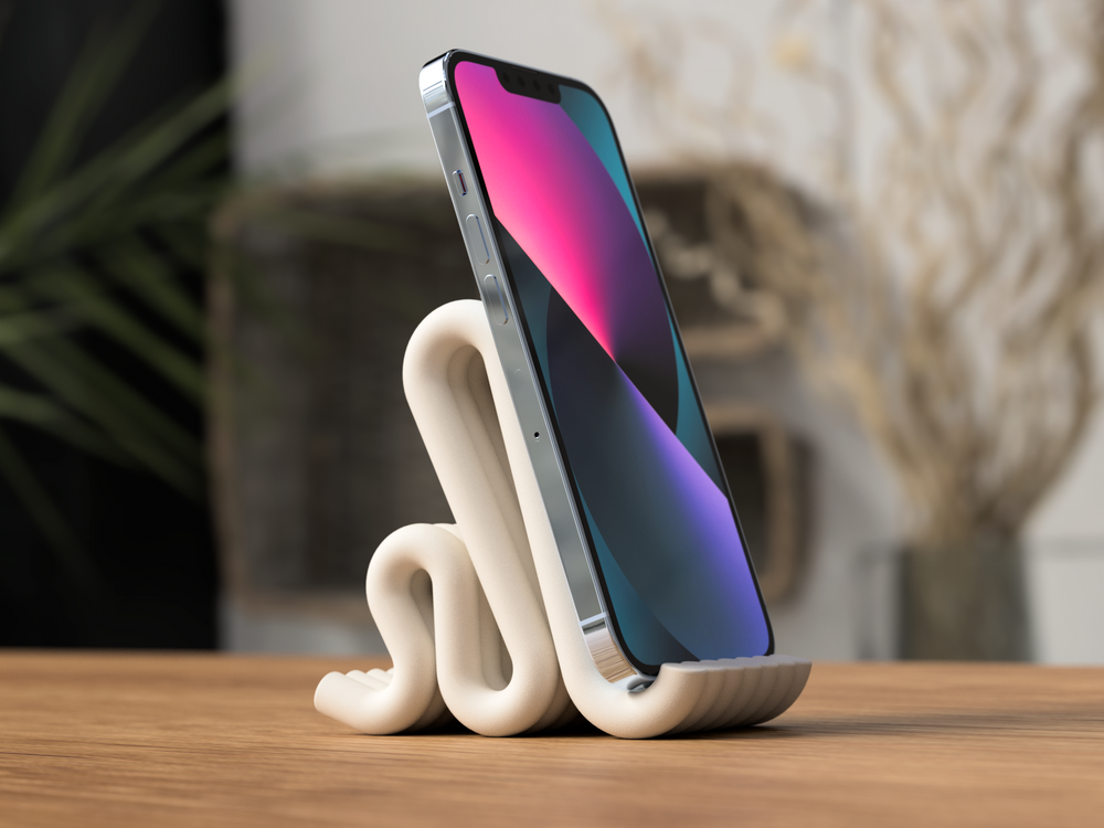 Phone Stand - 3D printed in Canada by UMore3D