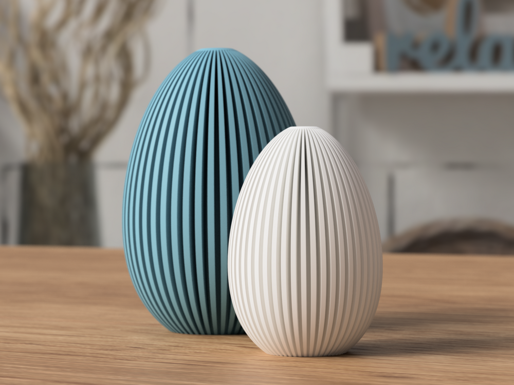 Easter Egg Vase (Vase Mode) - 3D printed in Canada by UMore3D