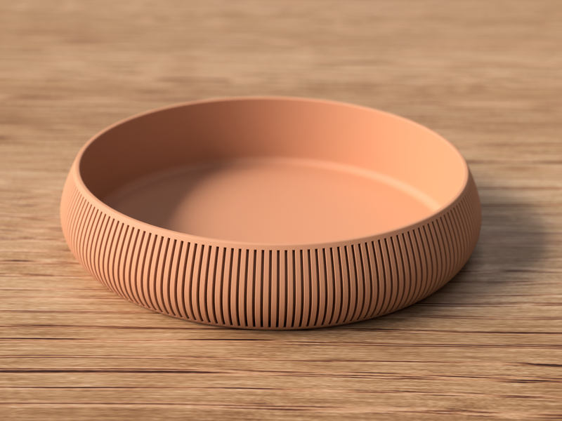 Japandi Catch All Bowl - 3D printed in Canada by UMore3D