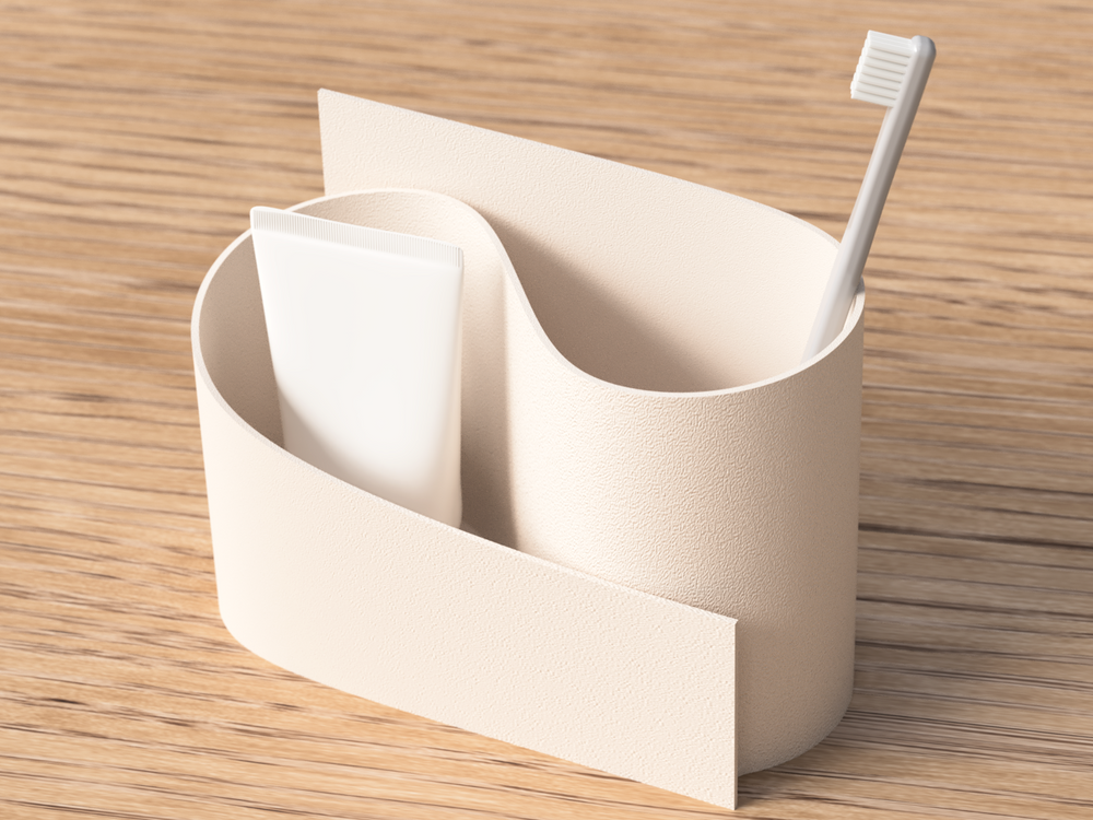 Desk / Bathroom Organizer - 3D printed in Canada by UMore3D