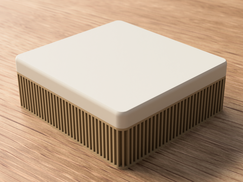 Modern Box for Jewelry / Watches / Tea / Firstaid - 3D printed in Canada by UMore3D
