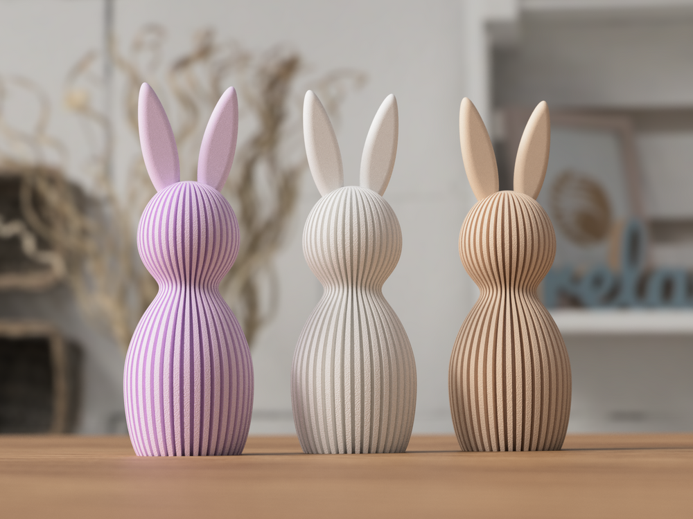 Easter bunny - 3D printed in Canada by UMore3D