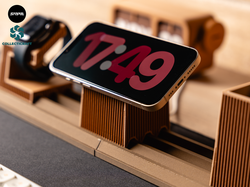 Moku - Modular Desk System - Magsafe Phone Holder - 3D printed in Canada by UMore3D