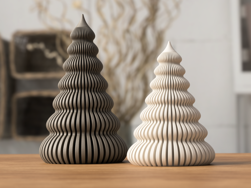 Christmas Trees - 3D printed in Canada by UMore3D