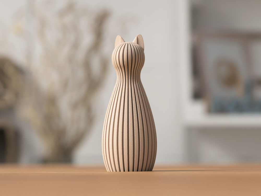 Cat Statue - 3D printed in Canada by UMore3D