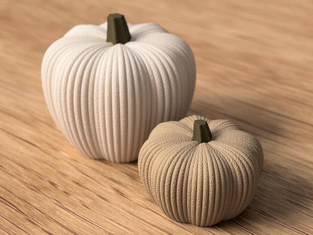Pumpkin Decoration - 3D printed in Canada by UMore3D