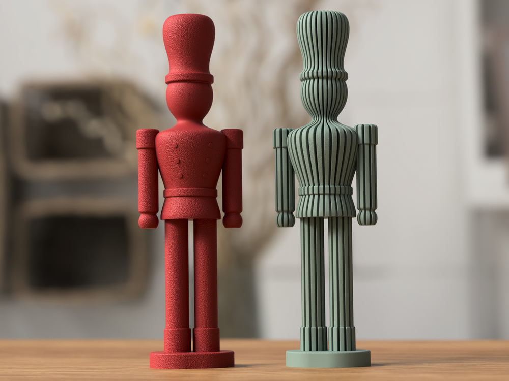 Nutcracker Decoration - 3D printed in Canada by UMore3D