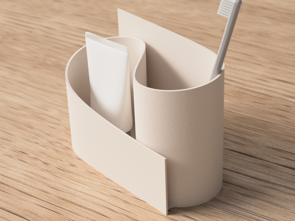 Desk / Bathroom Organizer - 3D printed in Canada by UMore3D