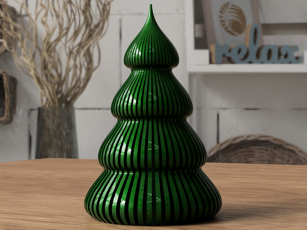 Christmas Trees (Vase Mode) - 3D printed in Canada by UMore3D