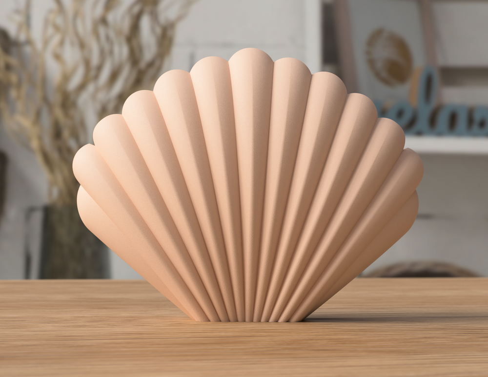 Sea Shell Vase - 3D printed in Canada by UMore3D