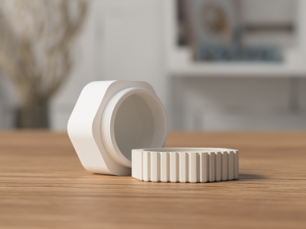 Small travel container - 3D printed in Canada by UMore3D