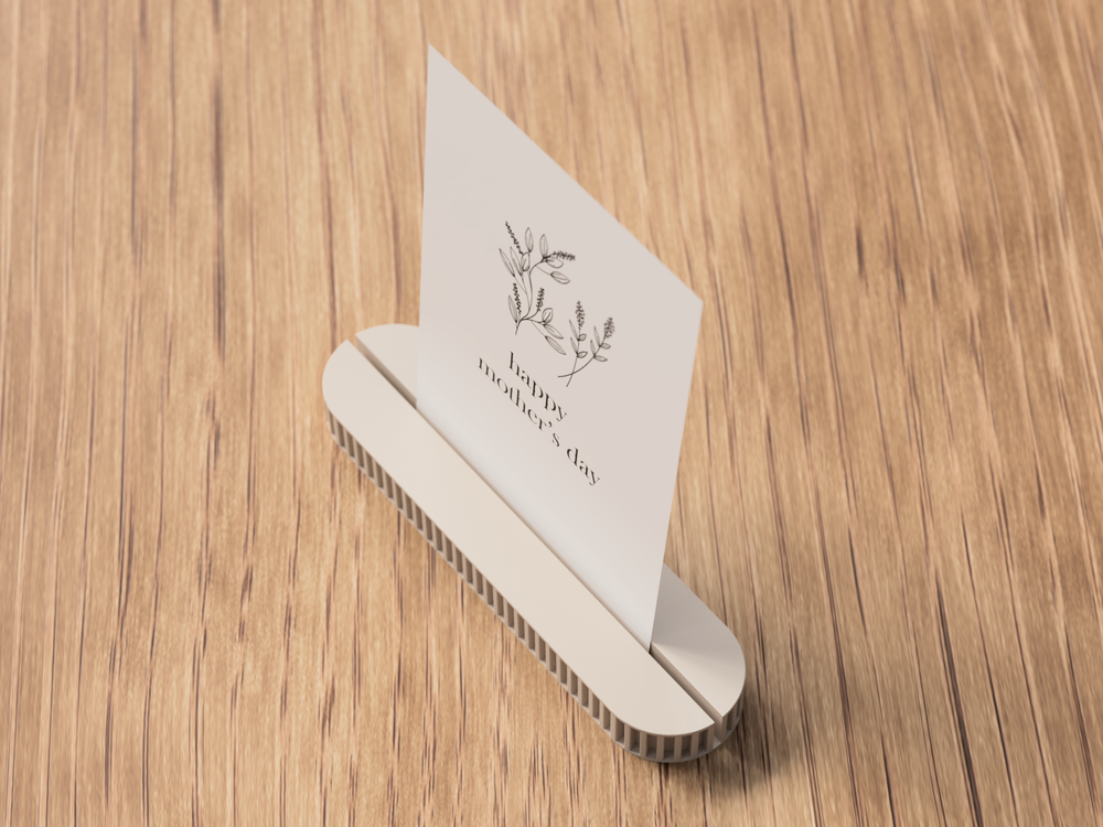 Photo / Card Holder (Mother's Day) - 3D printed in Canada by UMore3D
