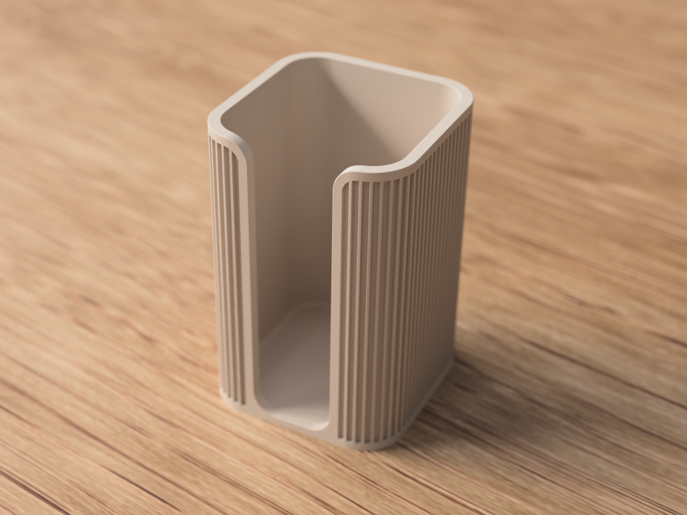 Cotton Pad Holder - 3D printed in Canada by UMore3D