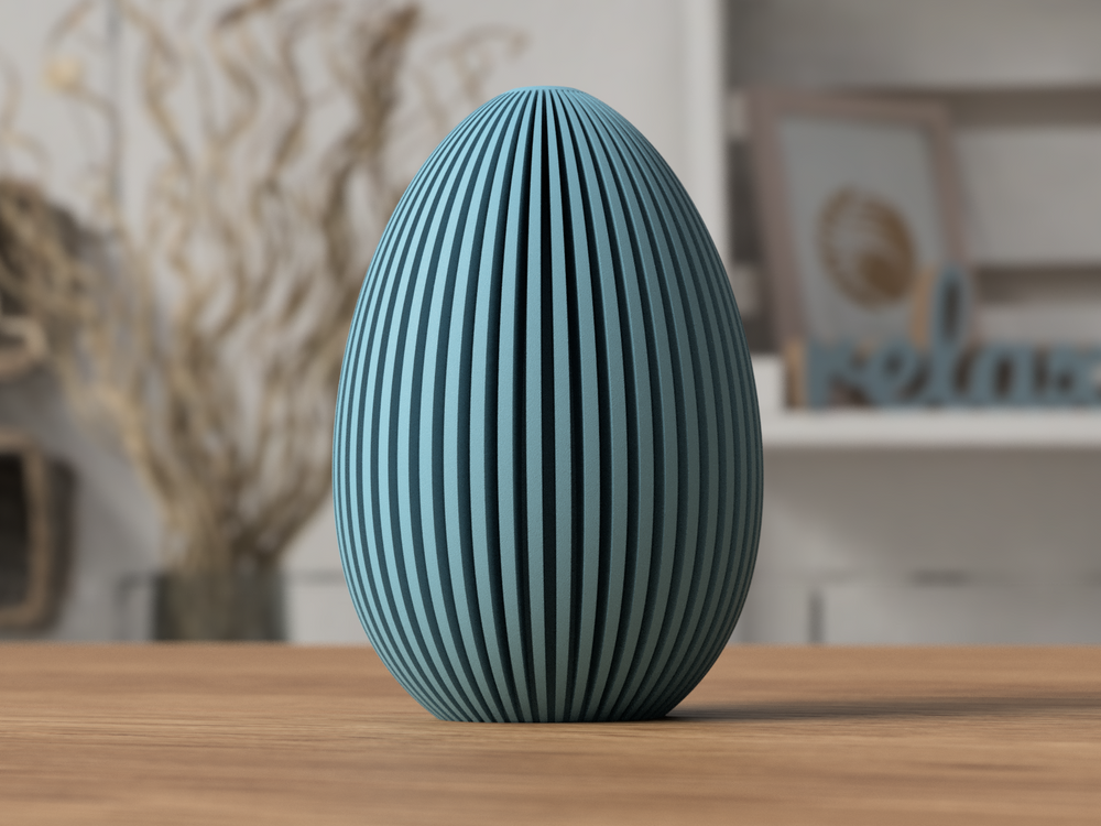 Easter Egg Vase (Vase Mode) - 3D printed in Canada by UMore3D