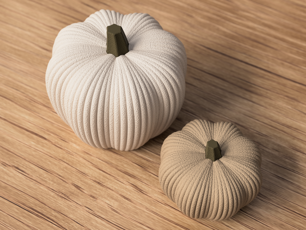 Pumpkin Decoration - 3D printed in Canada by UMore3D