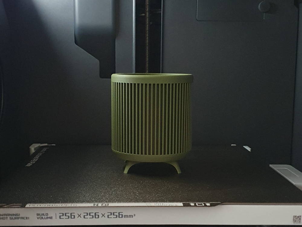 Midcentury Planter - 3D printed in Canada by UMore3D