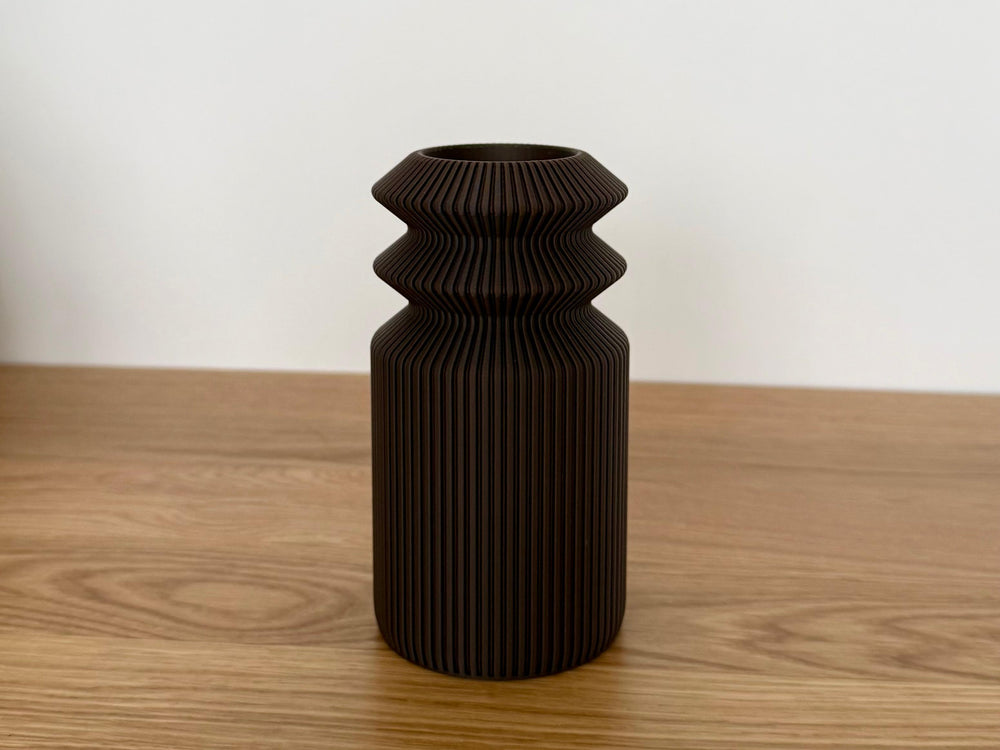 Shiro Candle Holder (hidden storage) - 3D printed in Canada by UMore3D