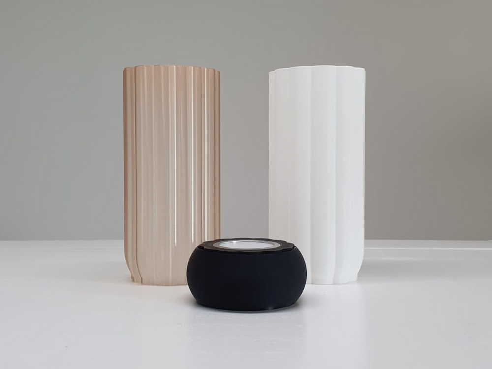 Modern Lamp (LED Lamp kit) - 3D printed in Canada by UMore3D