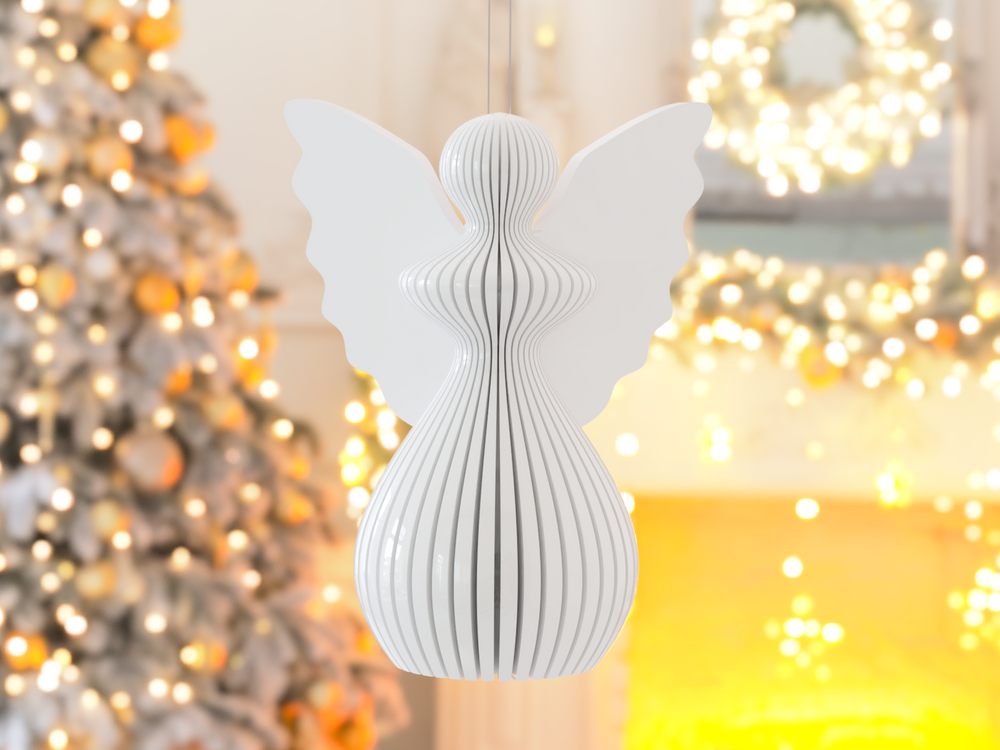 Angel (hangable) - 3D printed in Canada by UMore3D