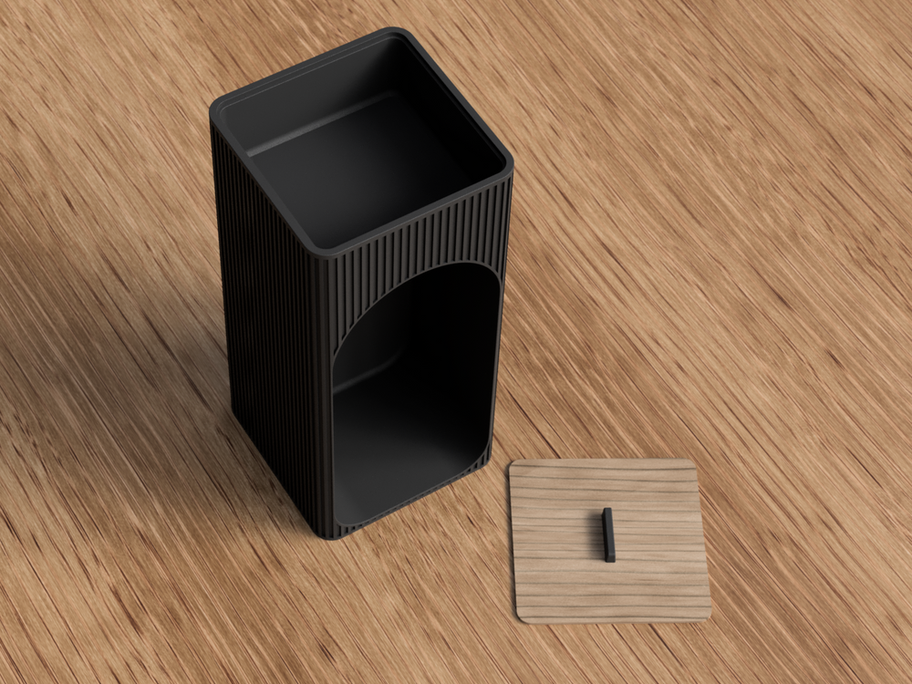 Toilet Organizer Lid - 3D printed in Canada by UMore3D