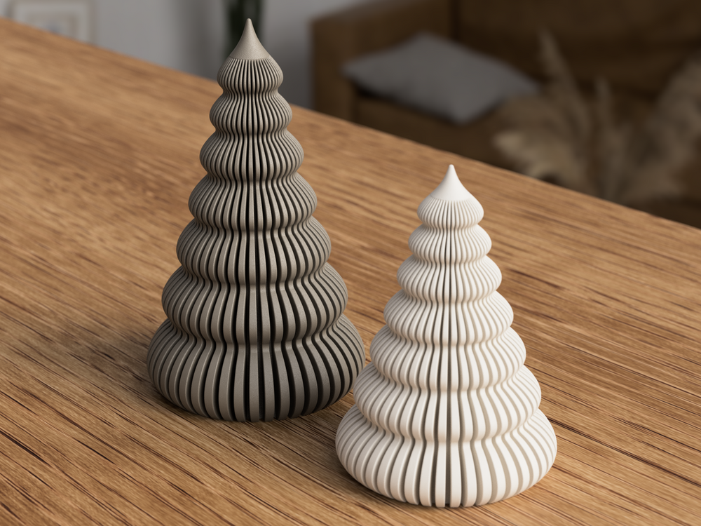 Christmas Trees - 3D printed in Canada by UMore3D