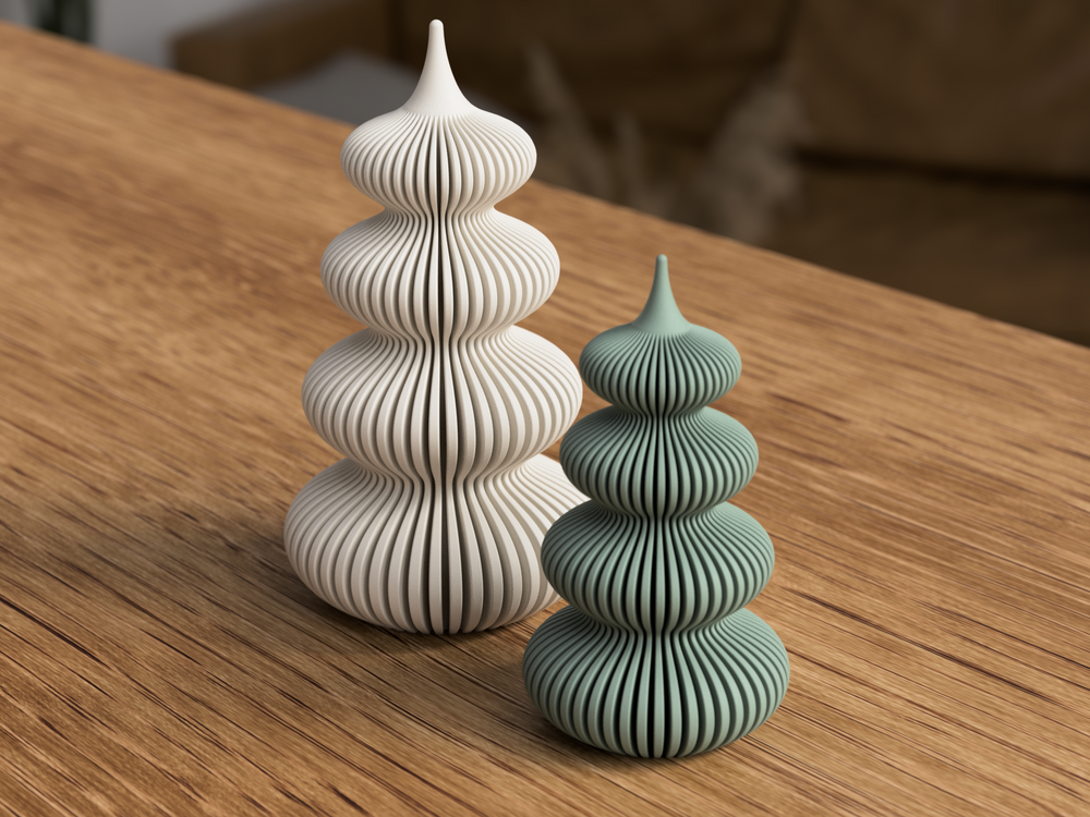 Modern Christmas Tree - 3D printed in Canada by UMore3D