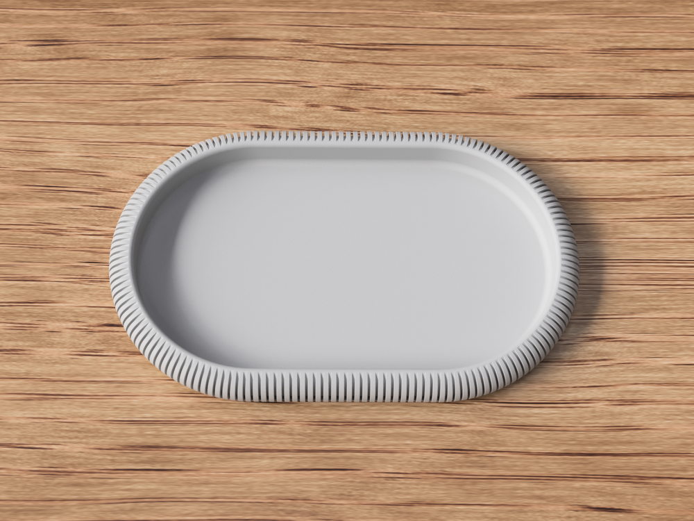 Japandi Tray - 3D printed in Canada by UMore3D