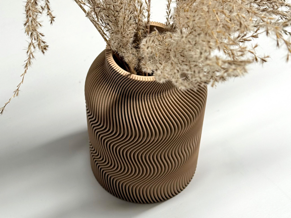 Luna Vase - 3D printed in Canada by UMore3D