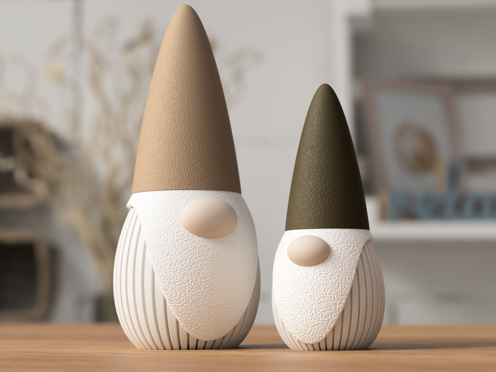 Gnome Decoration (container) - 3D printed in Canada by UMore3D