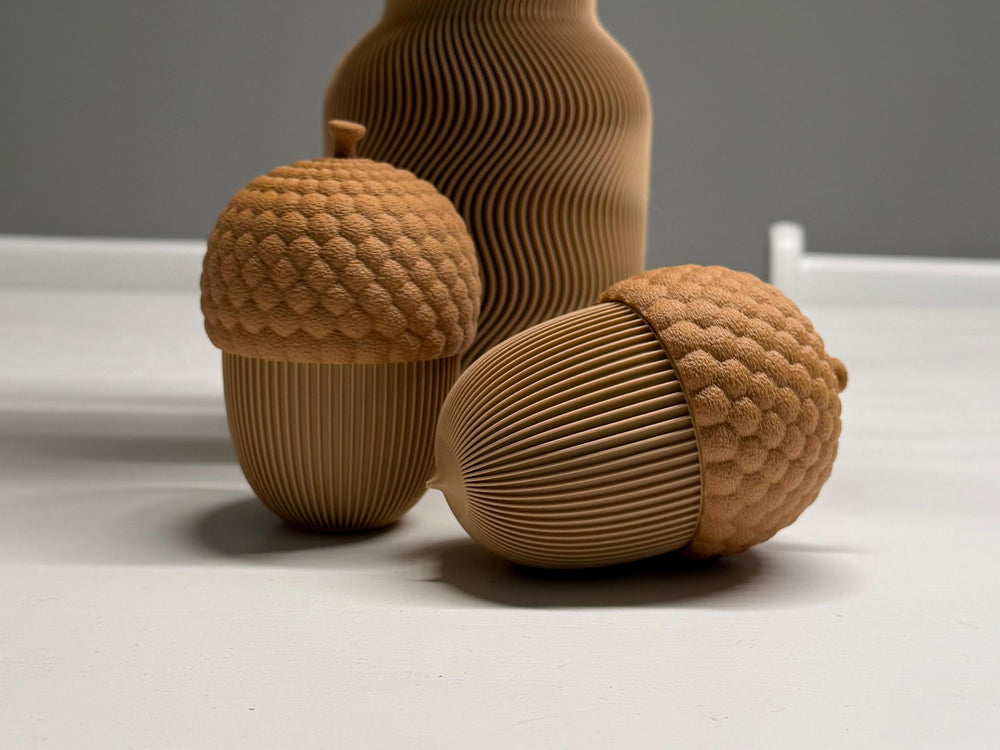 Acorn Containers - 3D printed in Canada by UMore3D