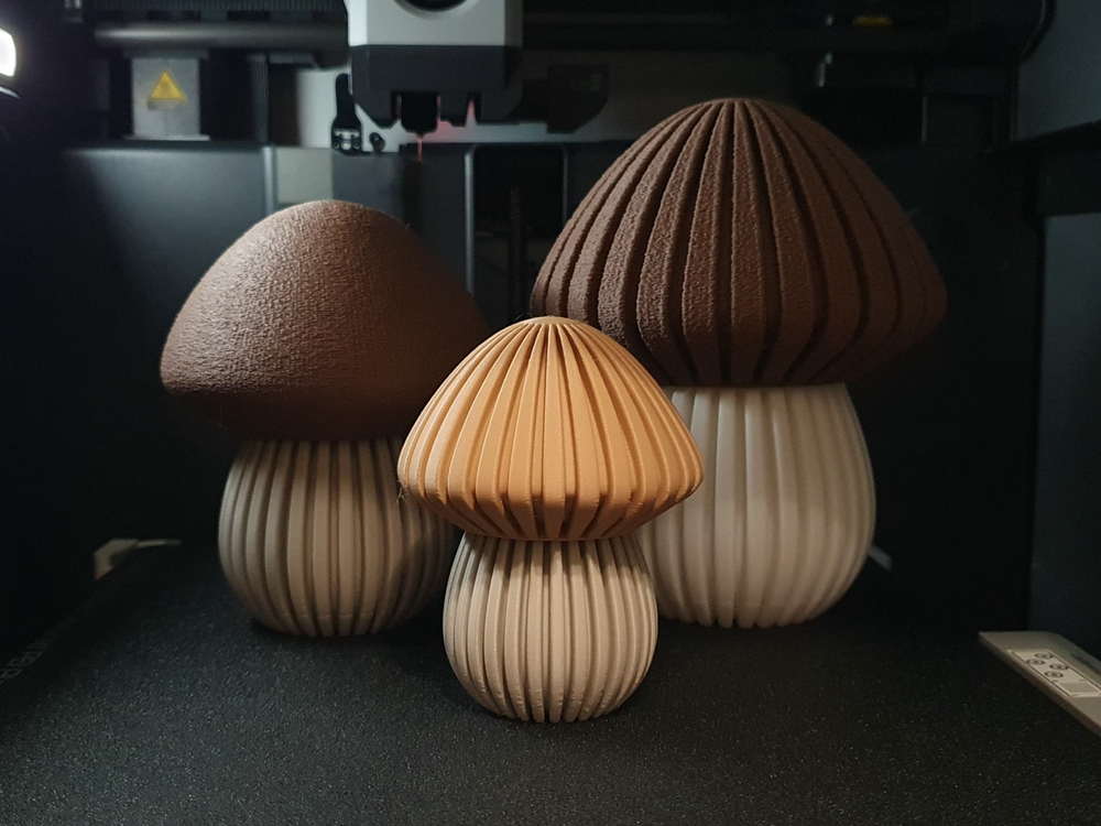 Mushroom Decoration - 3D printed in Canada by UMore3D