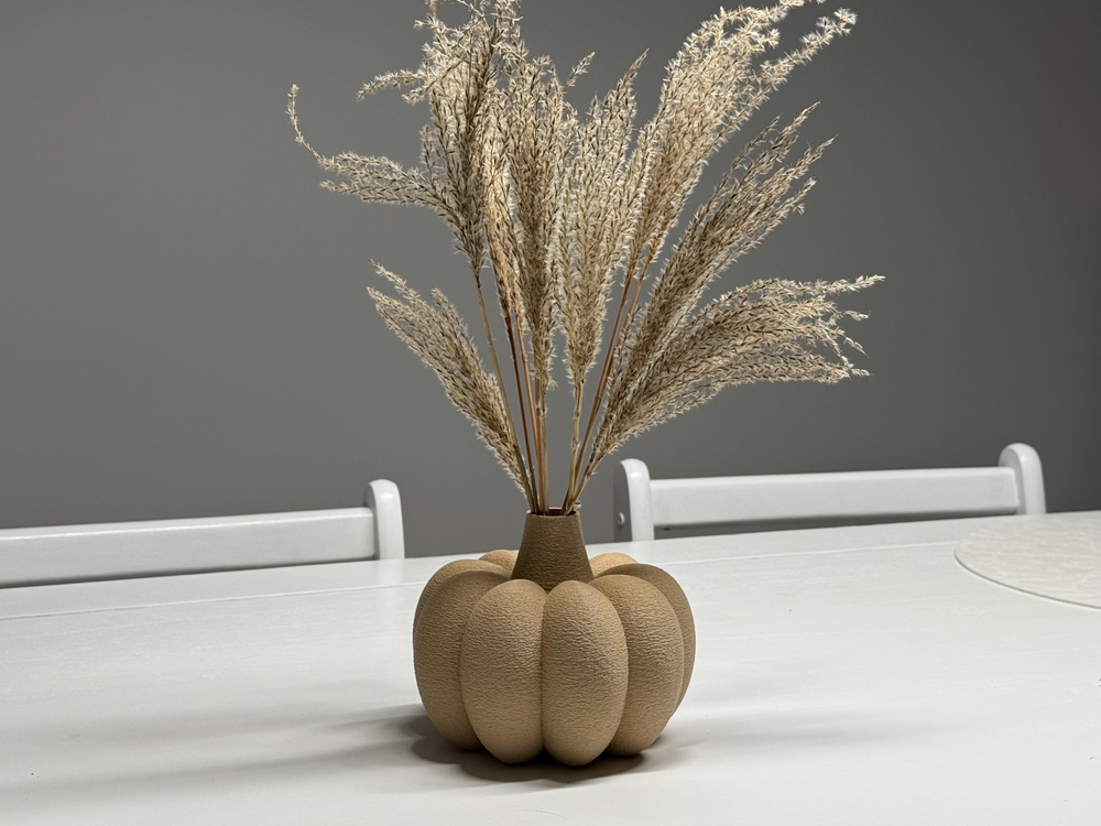 Pumpkin Vase - 3D printed in Canada by UMore3D