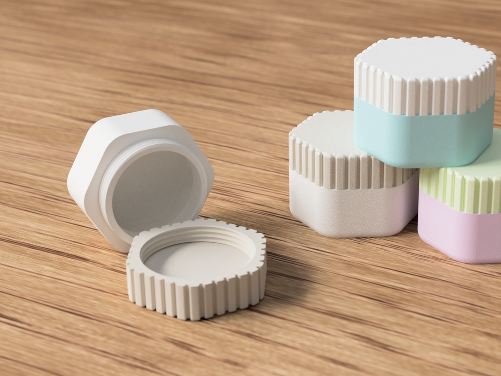 Small travel container - 3D printed in Canada by UMore3D