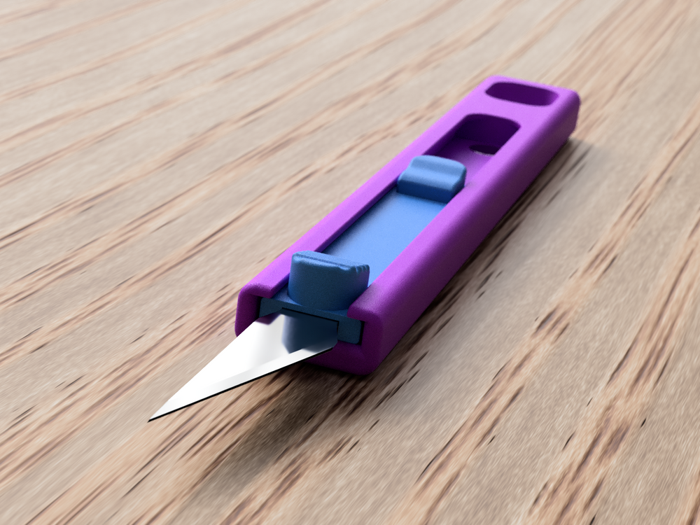 Exacto Knife Magnetic - 3D printed in Canada by UMore3D