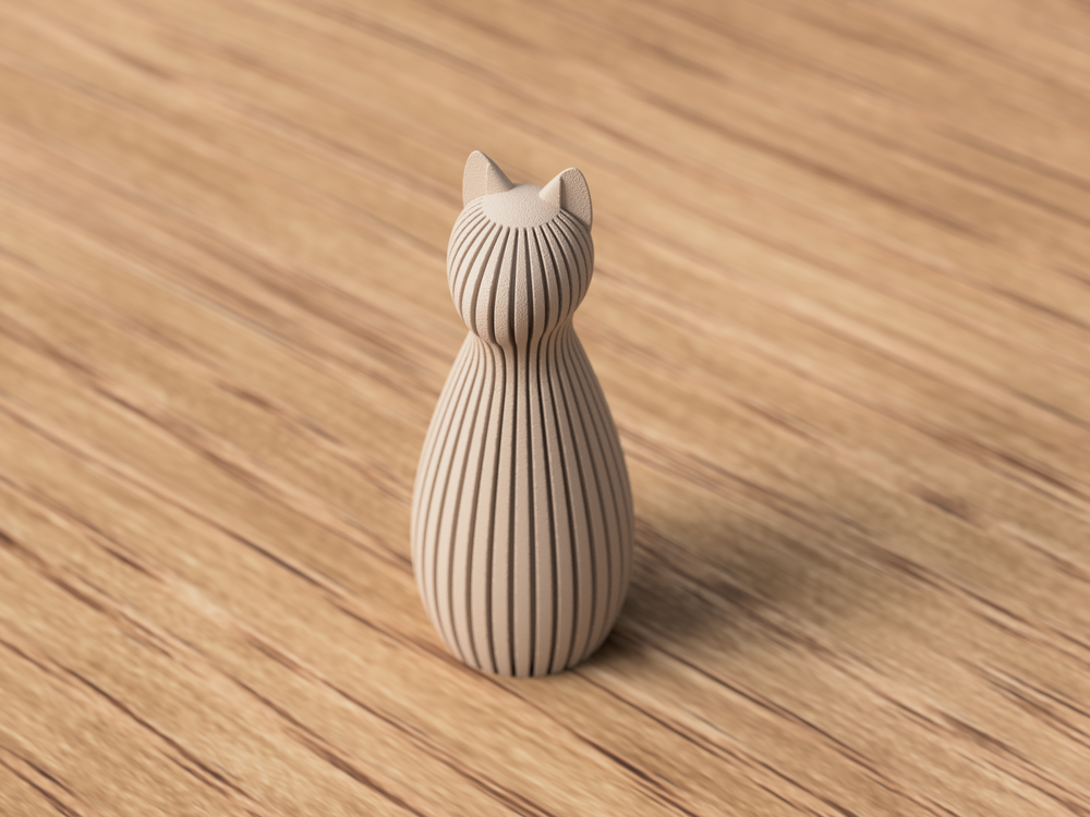 Cat Statue - 3D printed in Canada by UMore3D