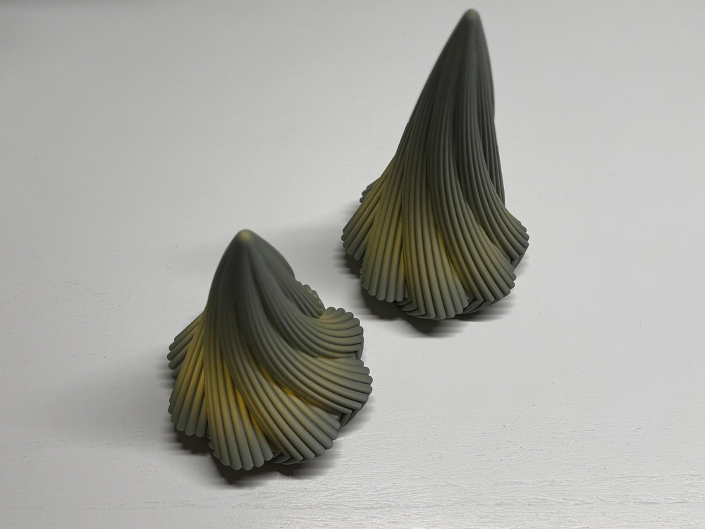 Twisted Christmas Trees (light compatible) - 3D printed in Canada by UMore3D