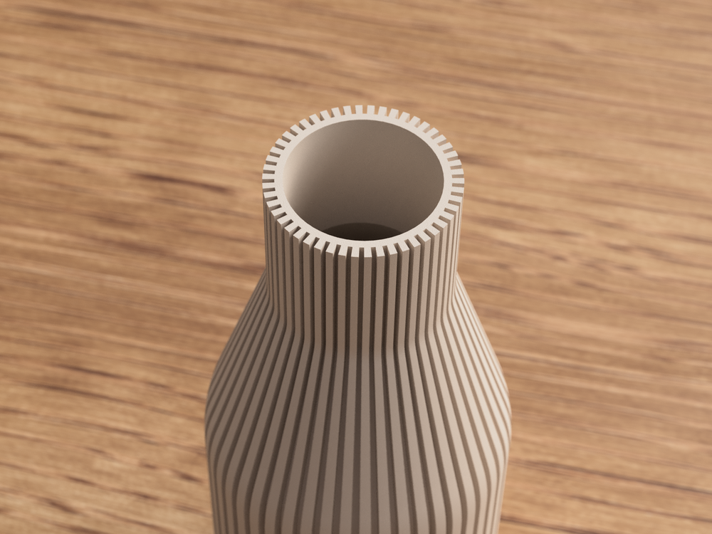 Minimal Vase - 3D printed in Canada by UMore3D