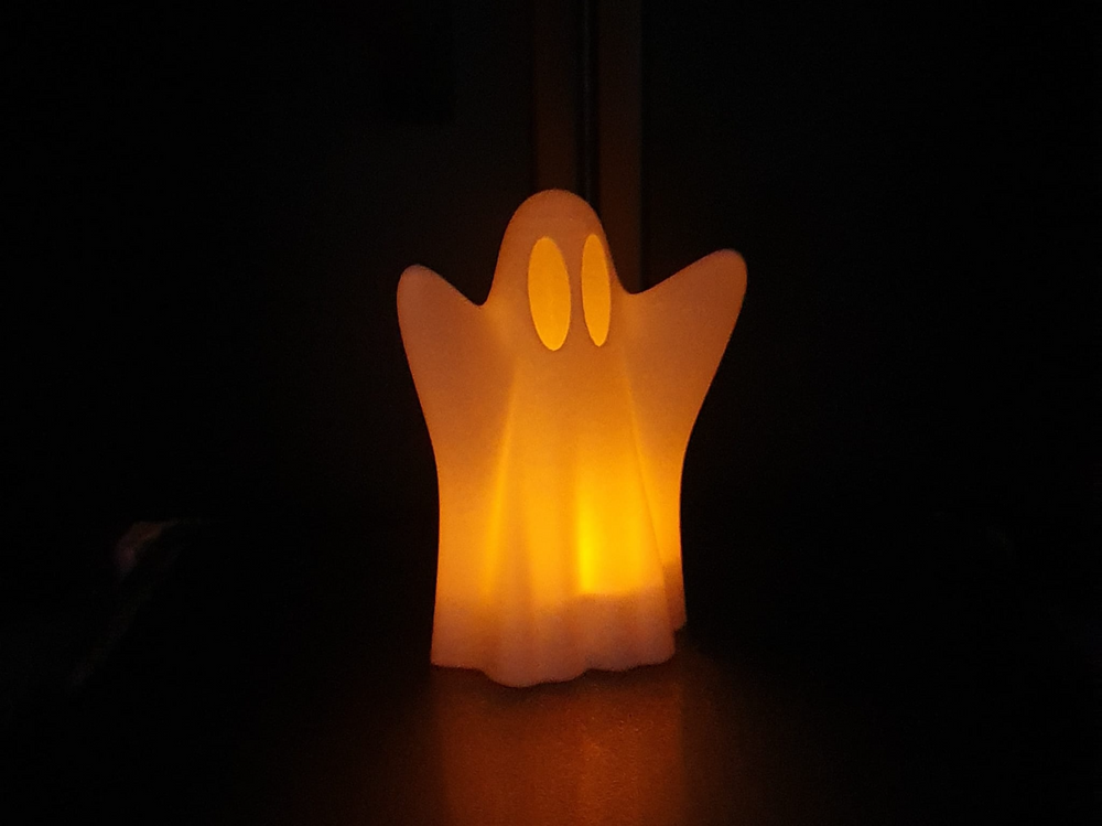 Halloween Ghost - 3D printed in Canada by UMore3D