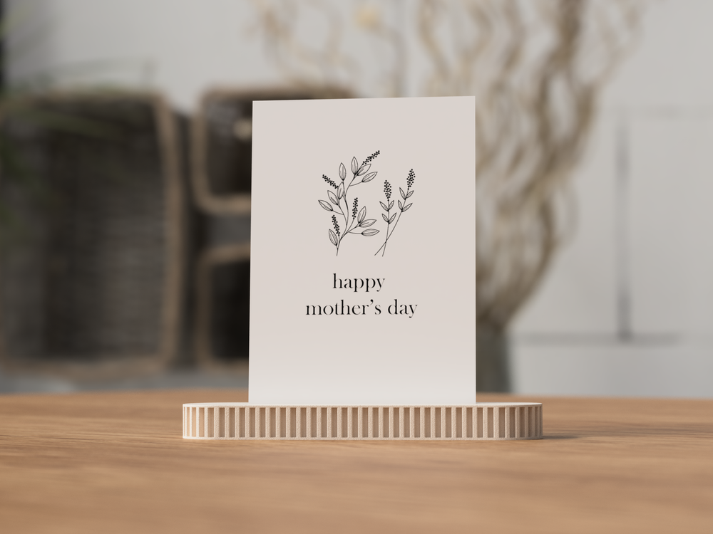 Photo / Card Holder (Mother's Day) - 3D printed in Canada by UMore3D