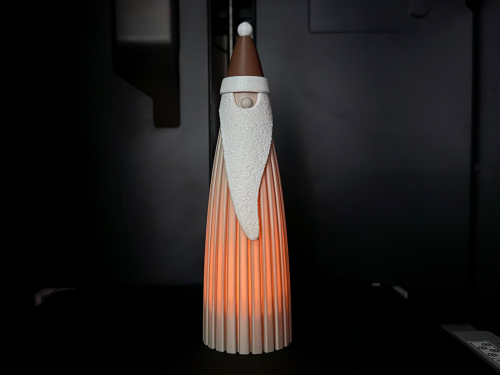 Christmas Santa Decoration - 3D printed in Canada by UMore3D