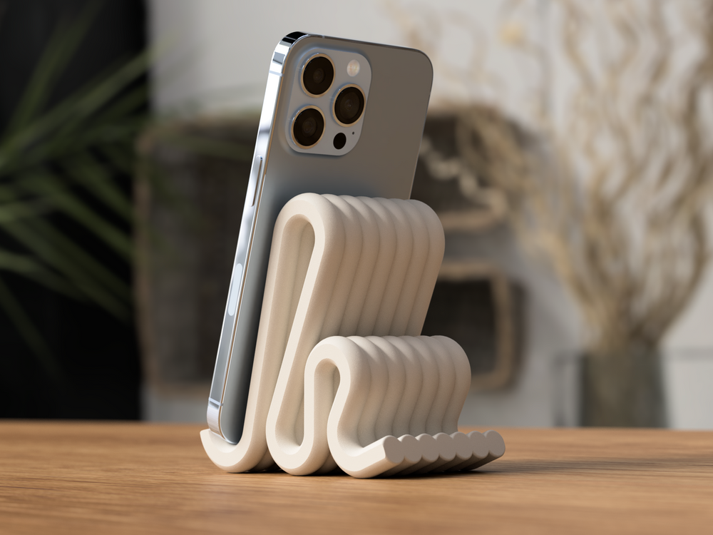 Phone Stand - 3D printed in Canada by UMore3D