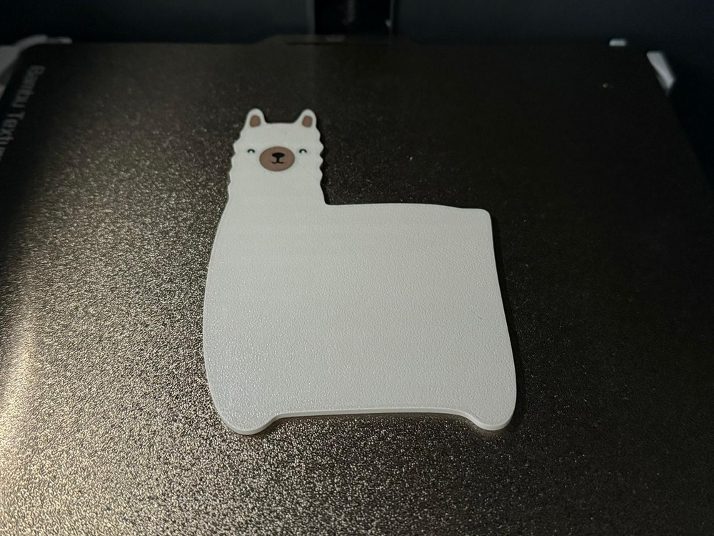 Alpaca coaster - 3D printed in Canada by UMore3D