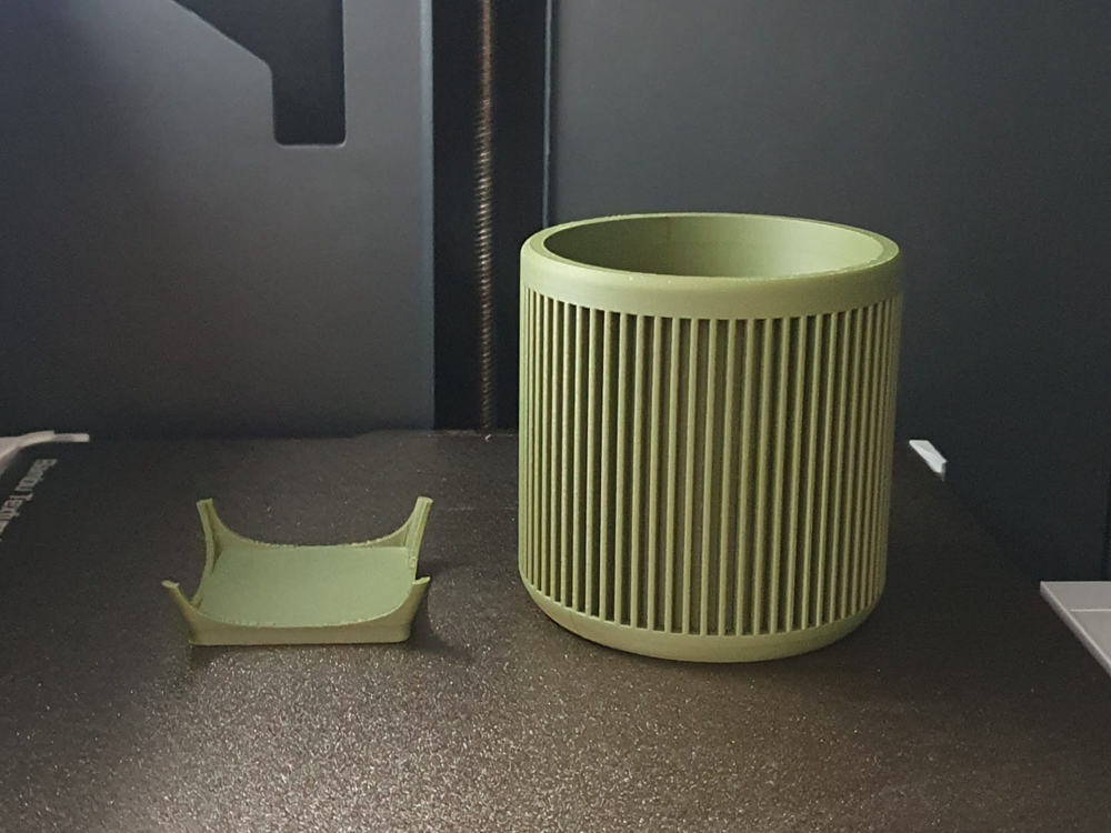 Midcentury Planter - 3D printed in Canada by UMore3D