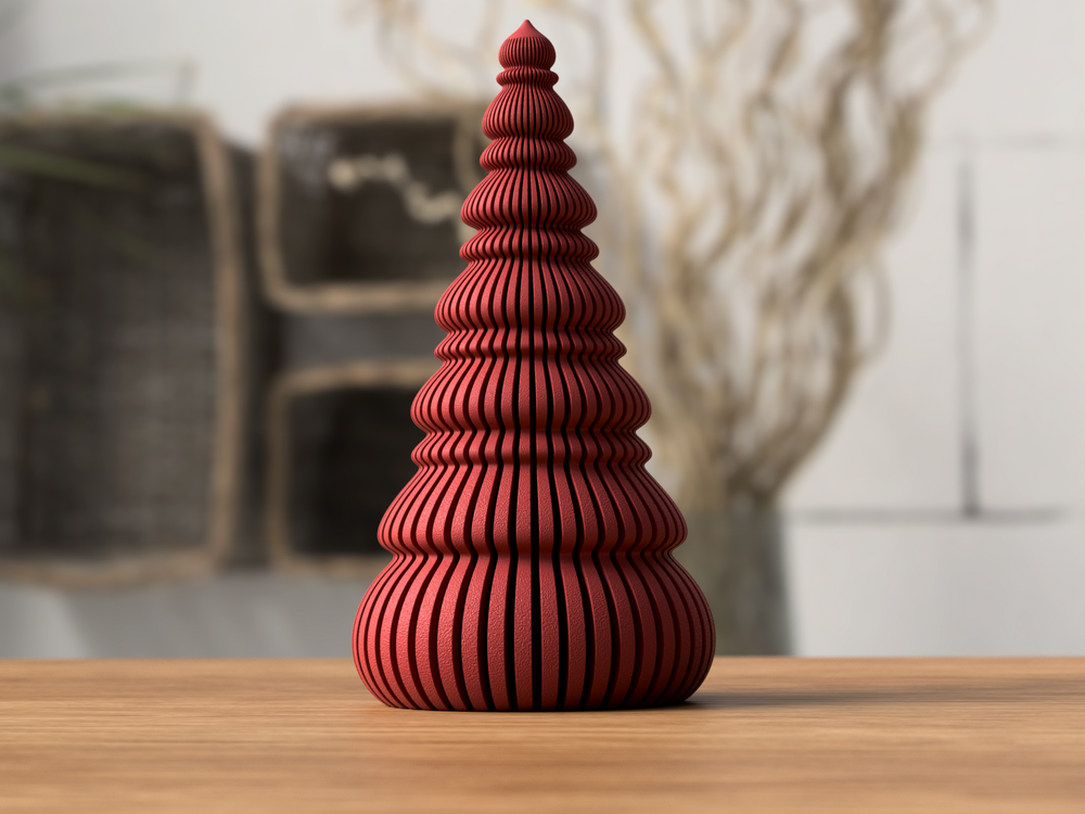 Nordic Christmas Trees - 3D printed in Canada by UMore3D