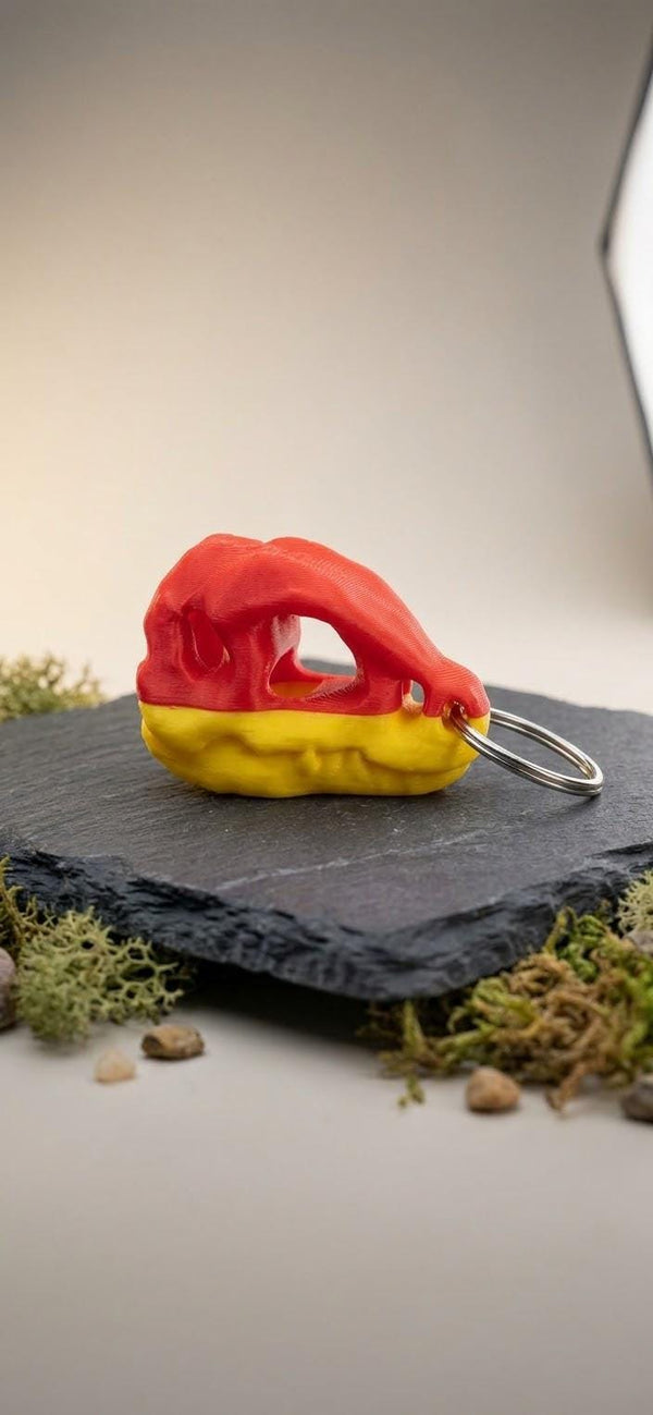 Dragon Skull Keychain